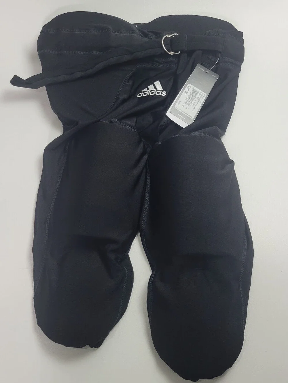 Adidas Climalite Football Integrated Padded Pants Mens M Black NEW